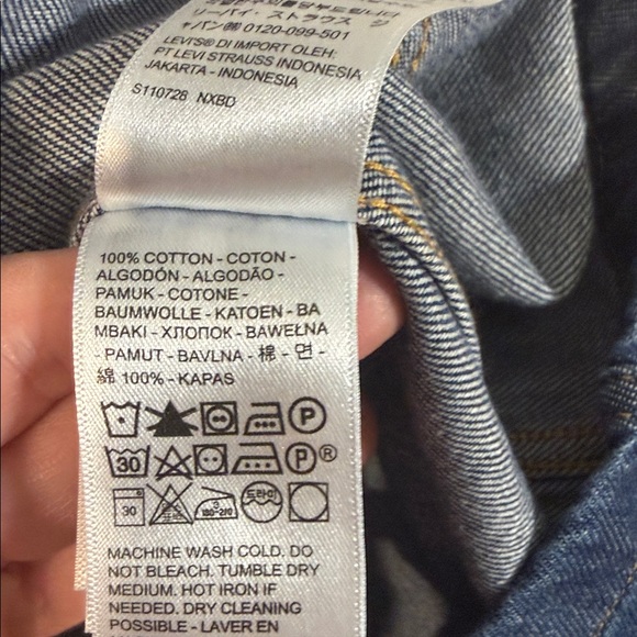 Levi’s Flynn Western dress small - Picture 7 of 8